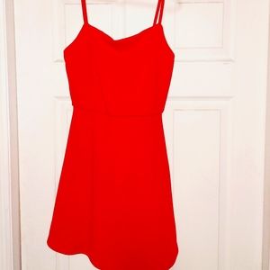 Women's Red Mini Dress